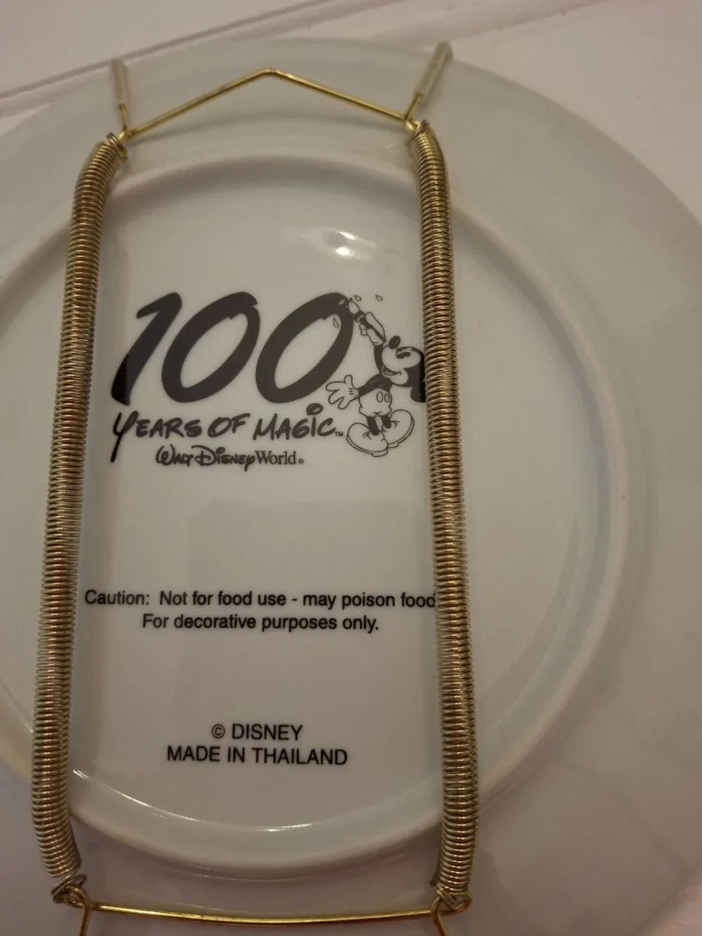 Disney World 100 Years Of Magic Collector Plate Share A Dream Come True 2001
